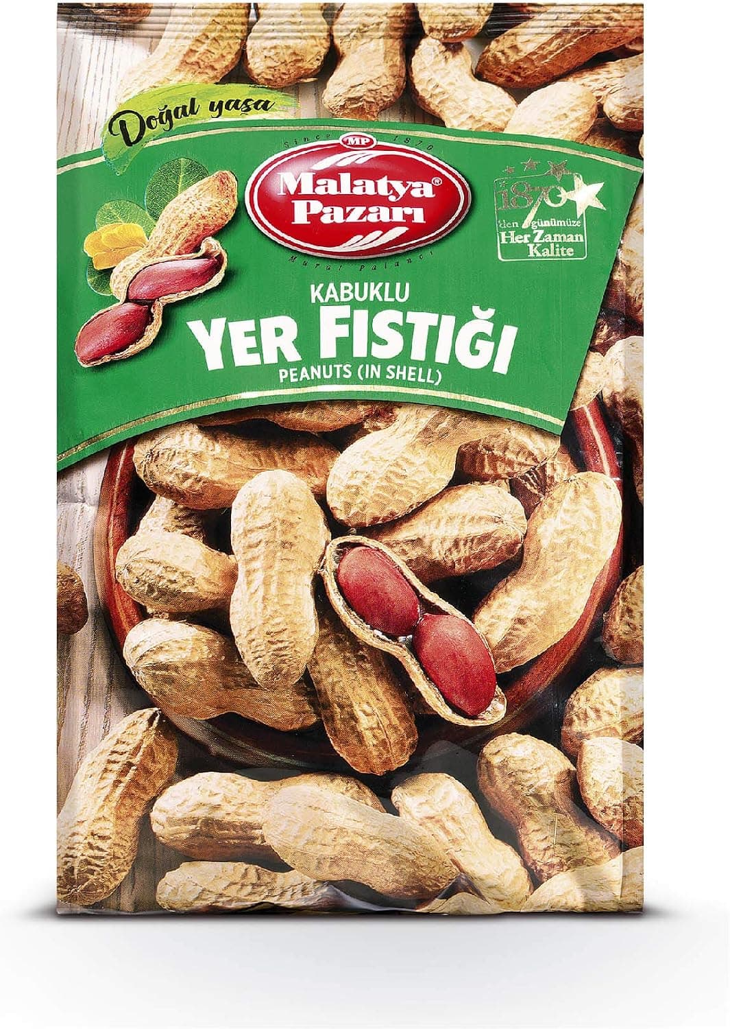 Malatya Pazarı Kabuklu Fıstık A Kalite 250 Gr