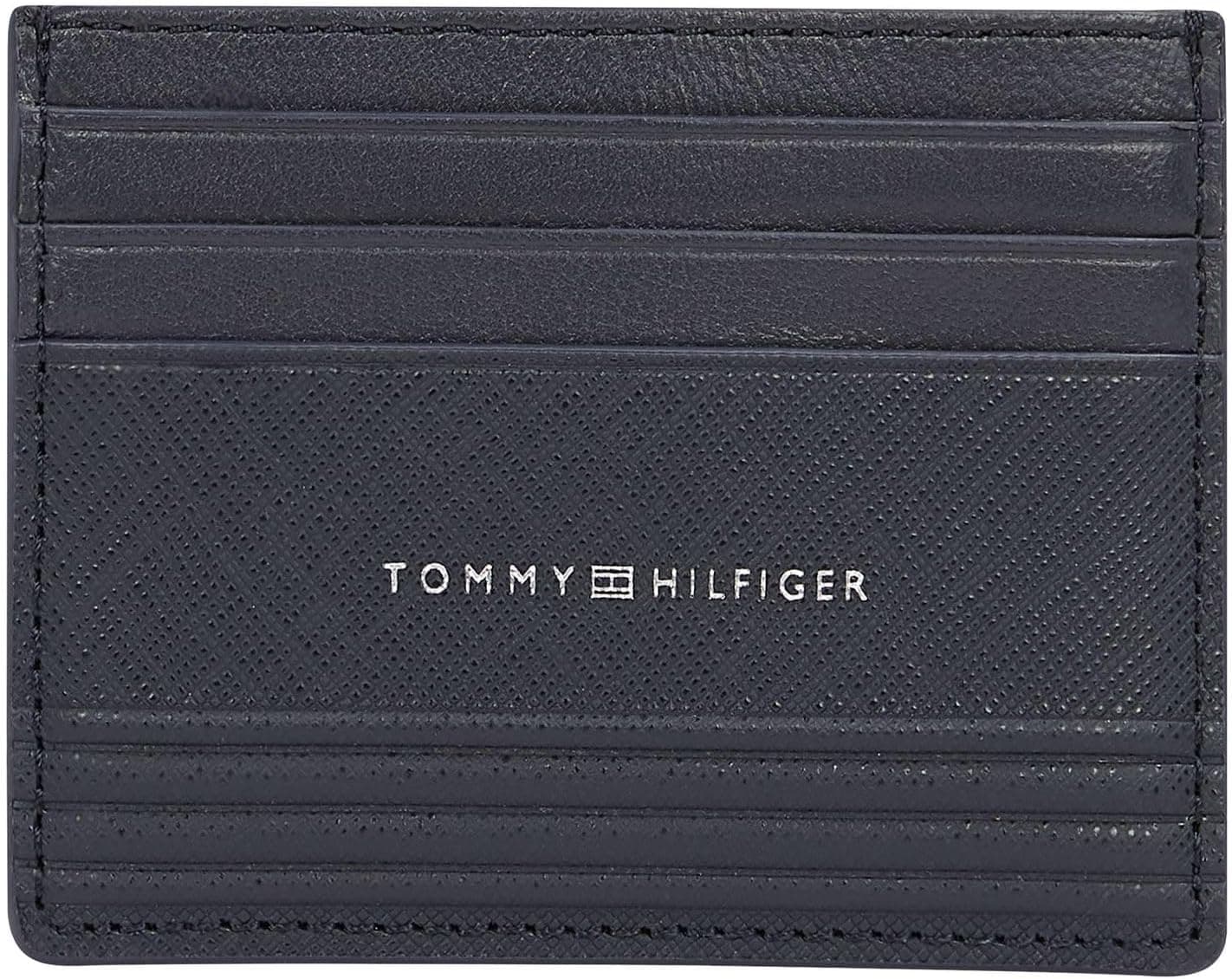 Tommy Hilfiger th business cc holder Erkek Cüzdan Space Blue Tek Beden