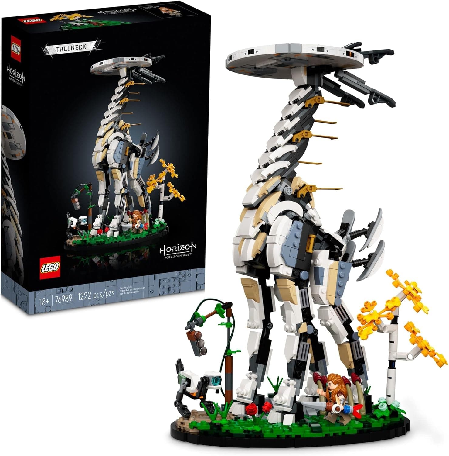 LEGO® Horizon Forbidden West: Uzunboyun 76989 - Yetişkin Oyun Tutkunları için Koleksiyonluk Yapım Seti (1222 Parça)