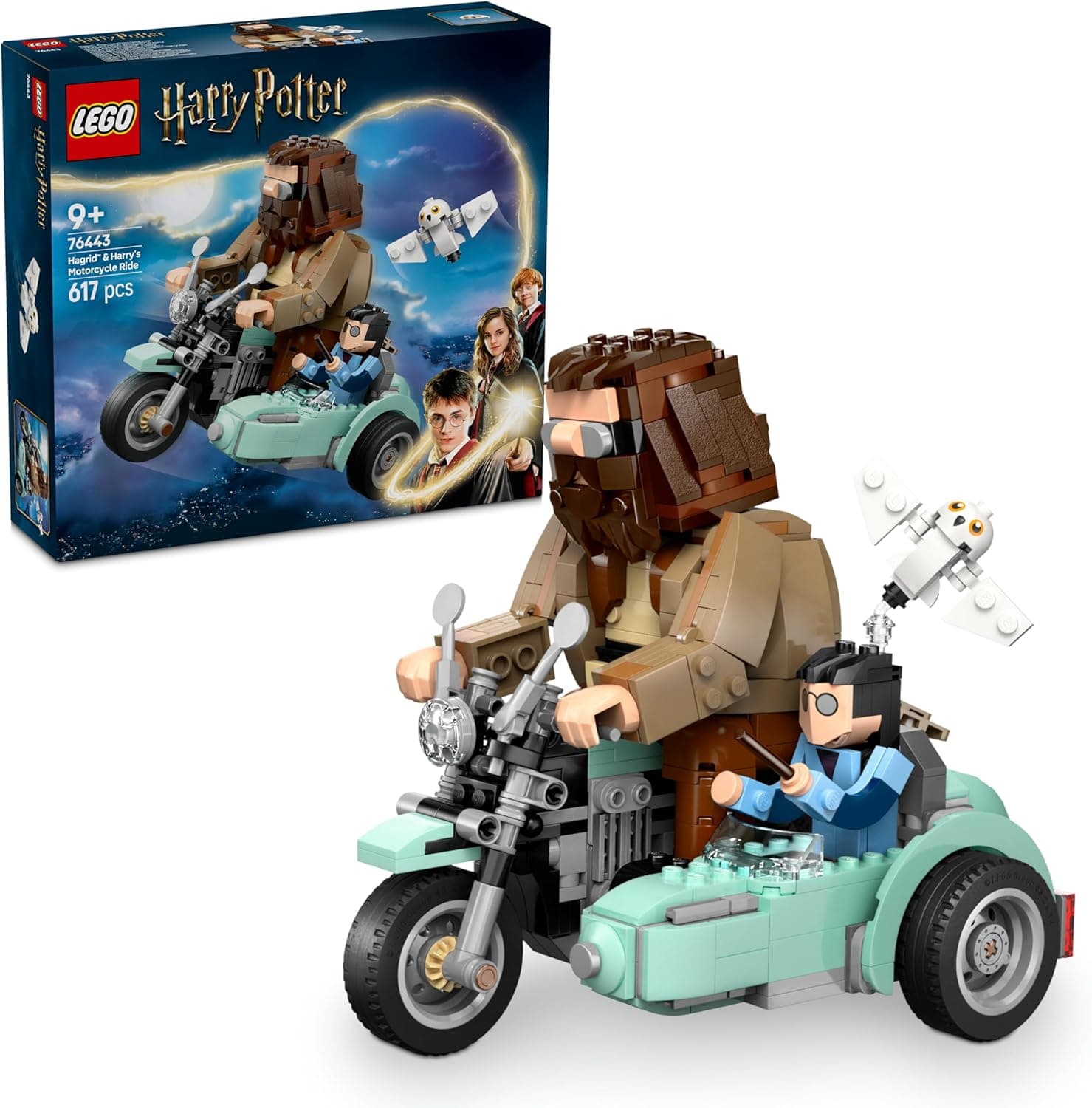 LEGO Harry Potter Hagrid ve Harry’nin Motosiklet Yolculuğu 76443