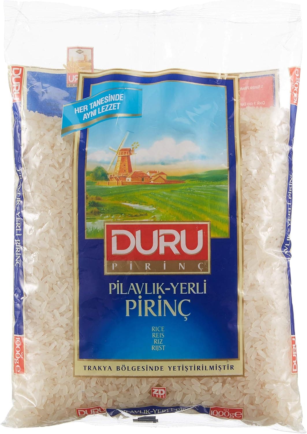 Duru Bakliyat Pilavlık Pirinç,1000 Gr