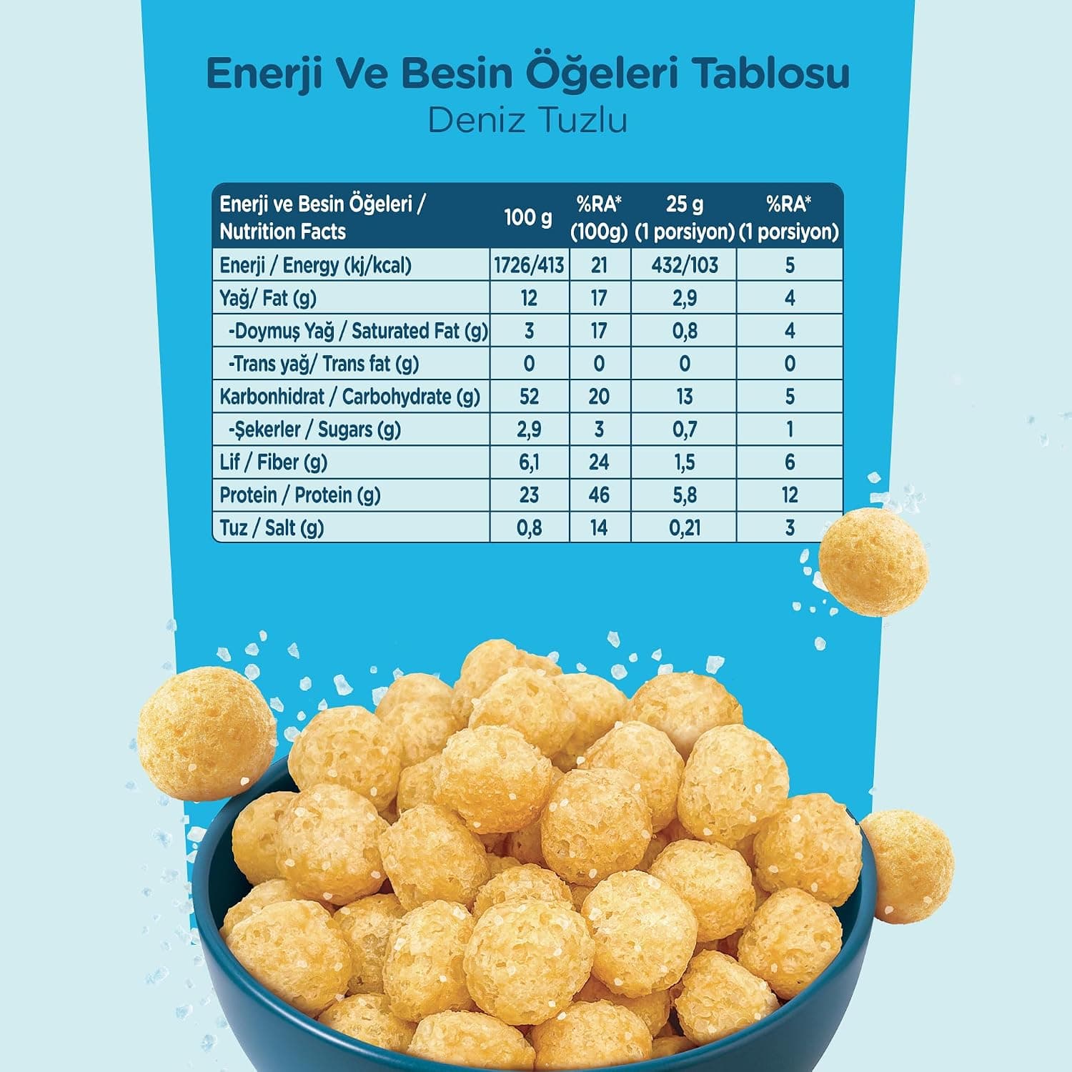 Fellas Nohut Cipsi - Deniz Tuzlu (50 g)
