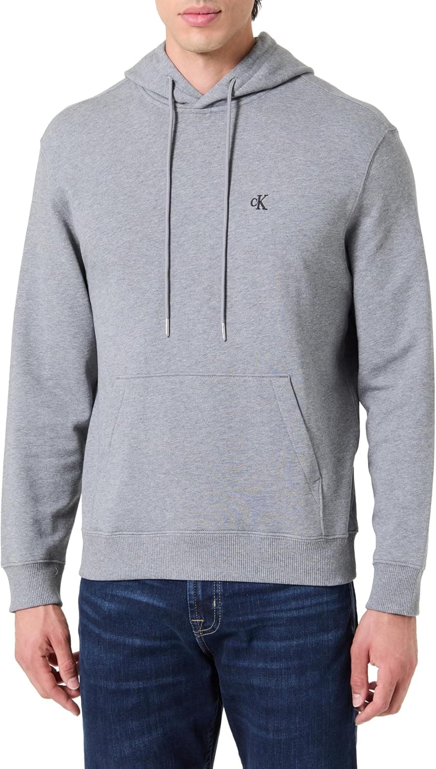 Calvin Klein LS 350TERRY EU MONOGRAM HOODIE Sweatshirt Erkek