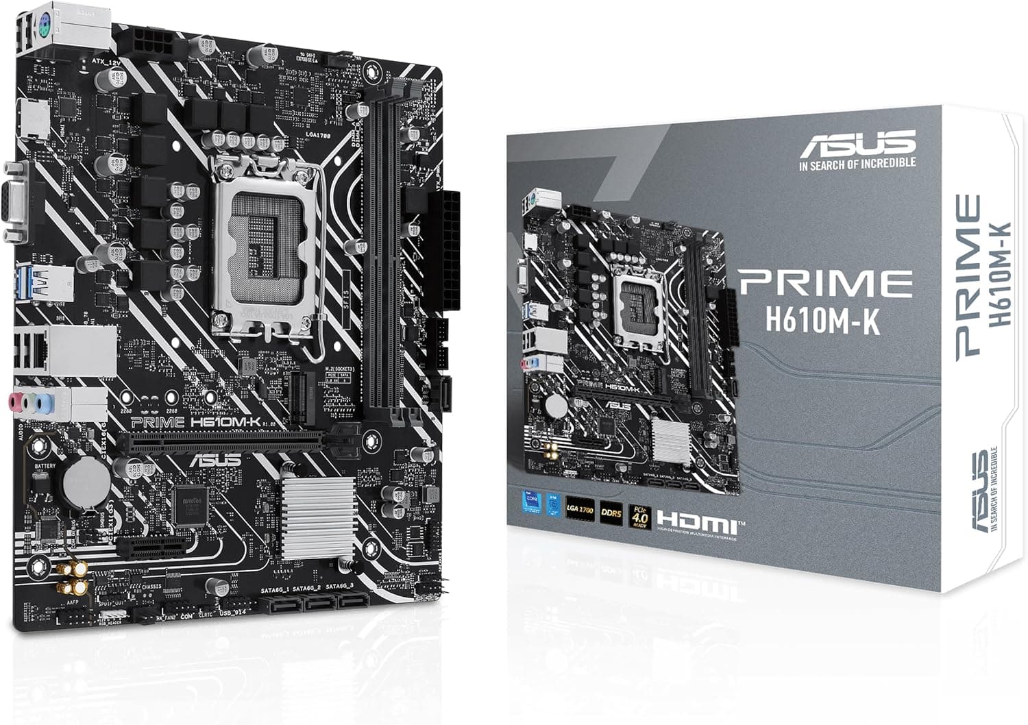 ASUS PRIME H610M-K Intel LGA1700 mATX Anakart