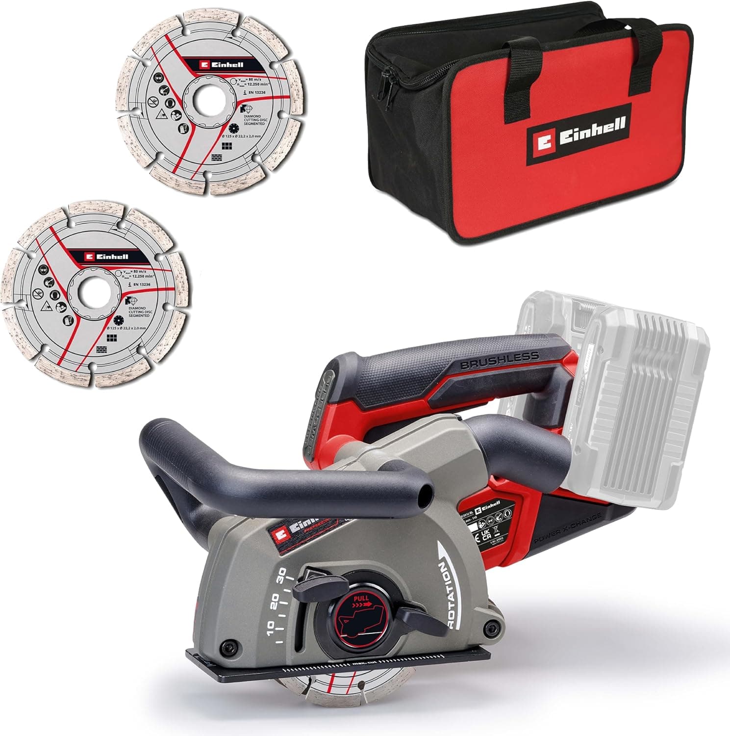 Einhell Professional Akülü Kanal Açma Makinesi TP-MA 36/30 Li BL-Solo