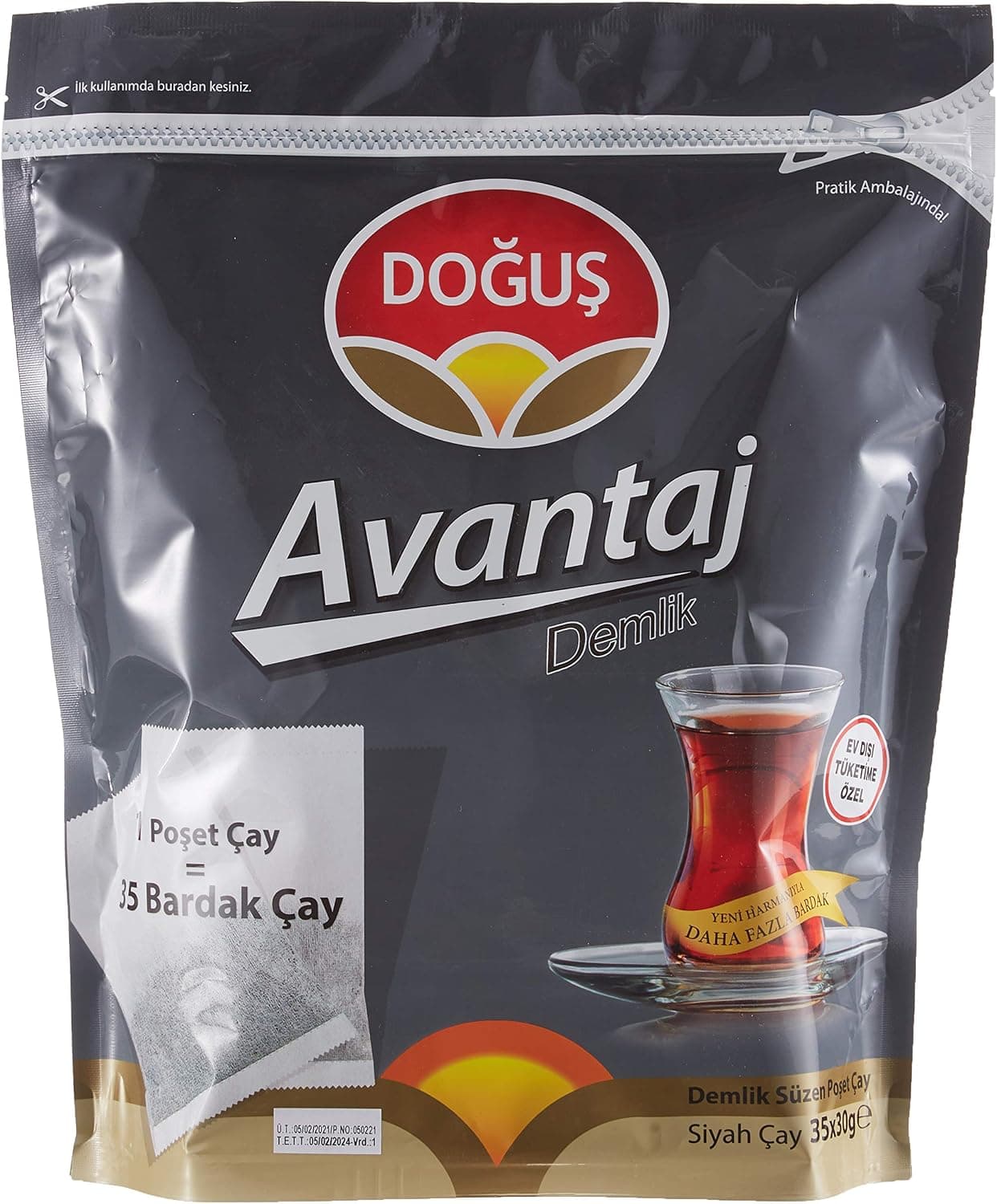 Doğuş Avantaj Demlik Poşet Çay 30 gr x 35 adet