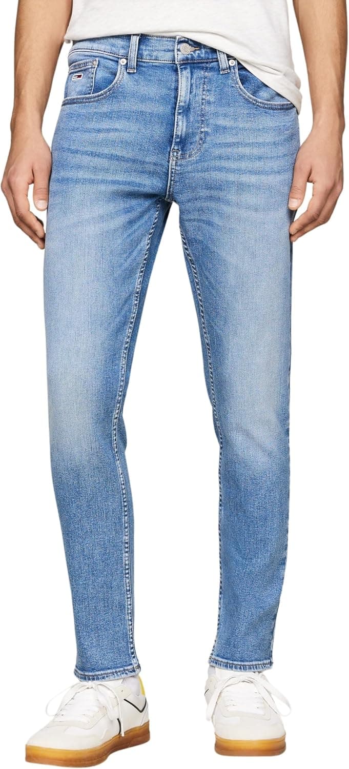 Tommy Jeans Erkek Konik Kot Pantolon