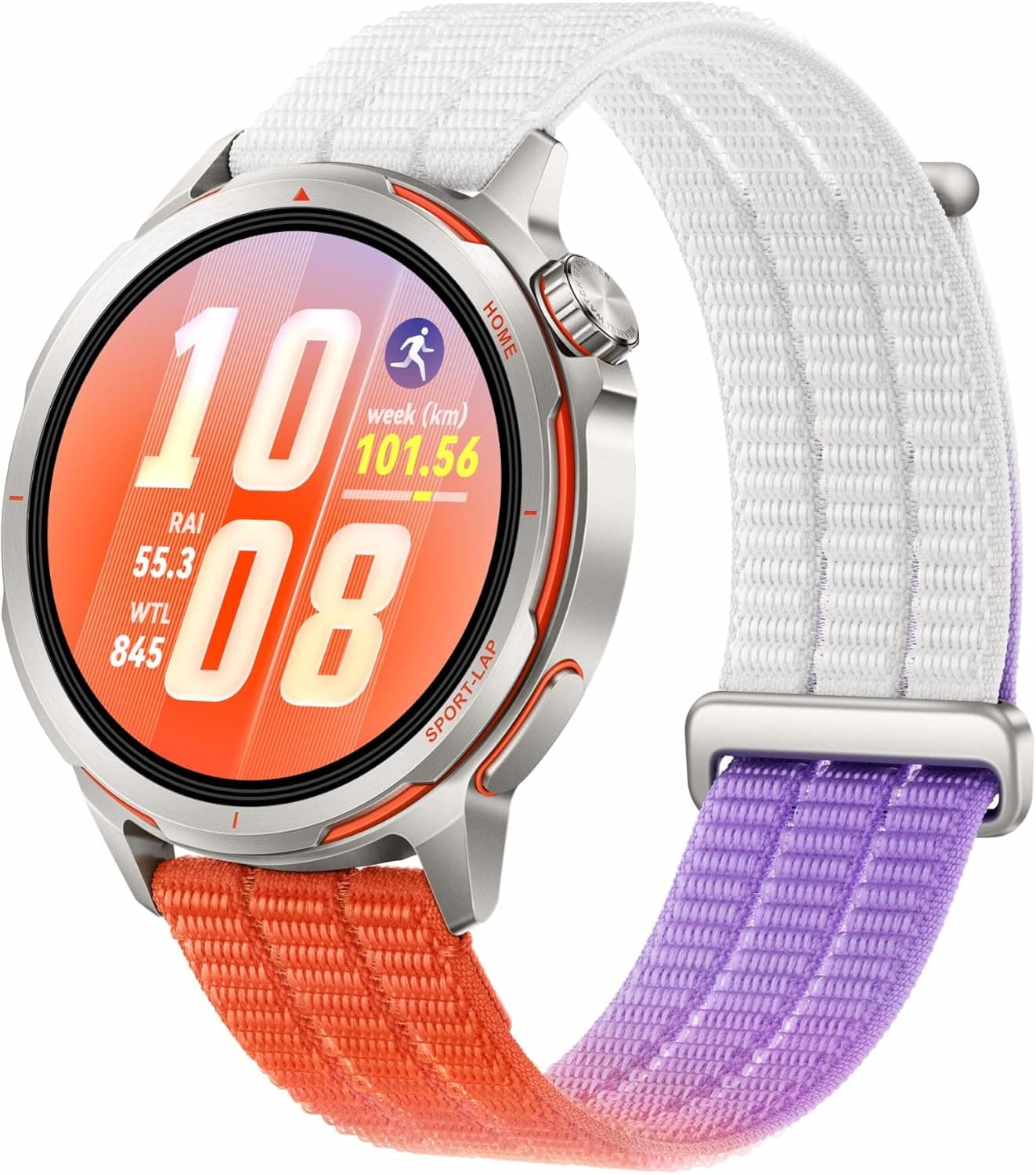 HUAWEI WATCH GT Runner 2 Akıllı Saat (Erkekler için), 14 güne kadar pil ömrü, Maraton Modu, sağlık takibi, HRV, ECG, SpO₂, uyku takibi, GPS, NFC, Bluetooth arama, iOS ve Android uyumlu, Turuncu