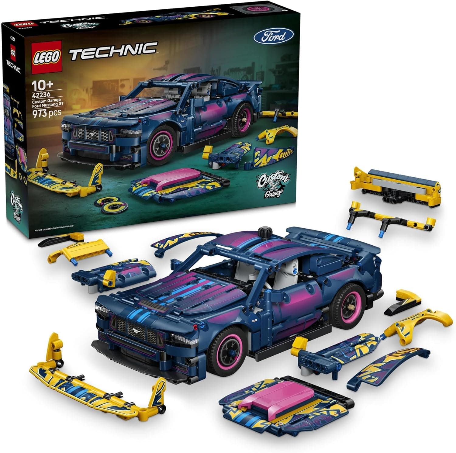LEGO Technic Modifiye Ford Mustang GT Araba 42236
