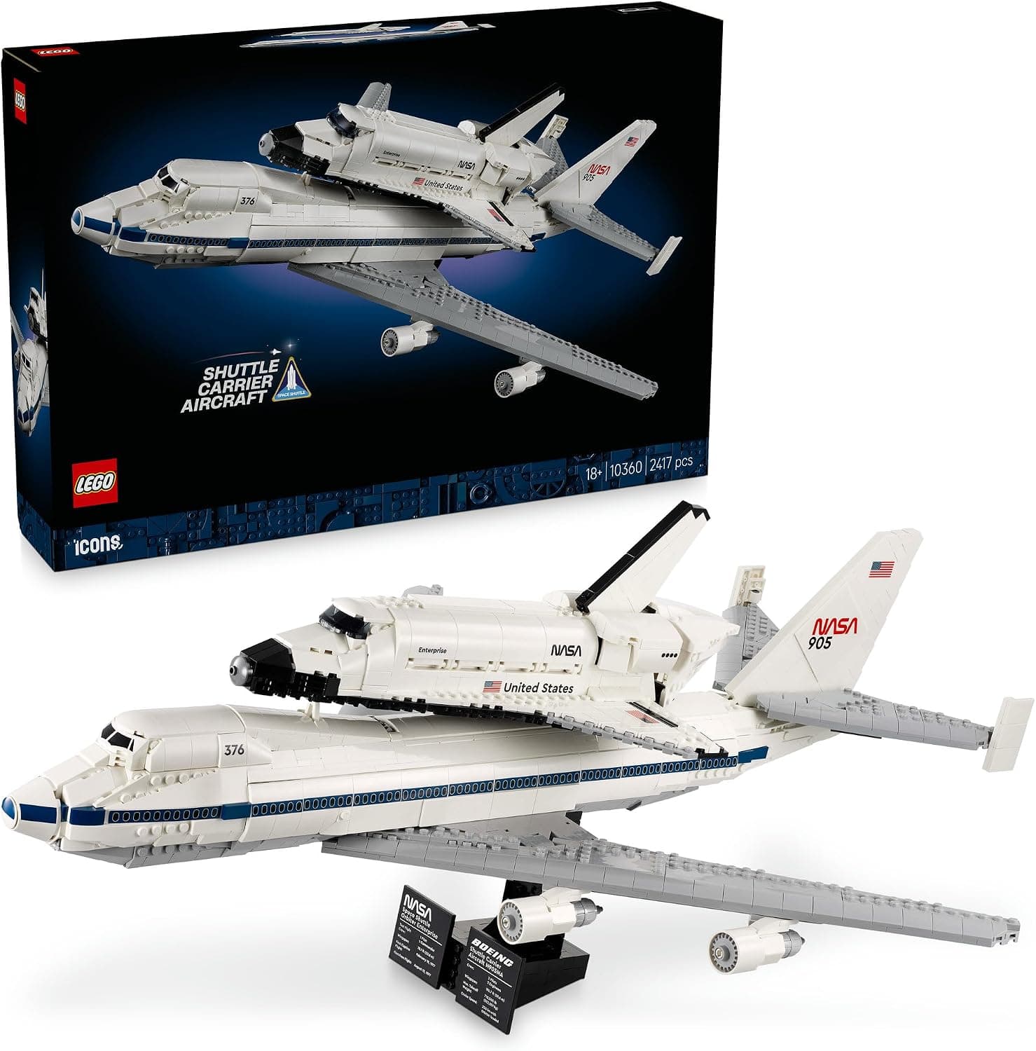 LEGO Icons Mekik Taşıma Uçağı, 10360