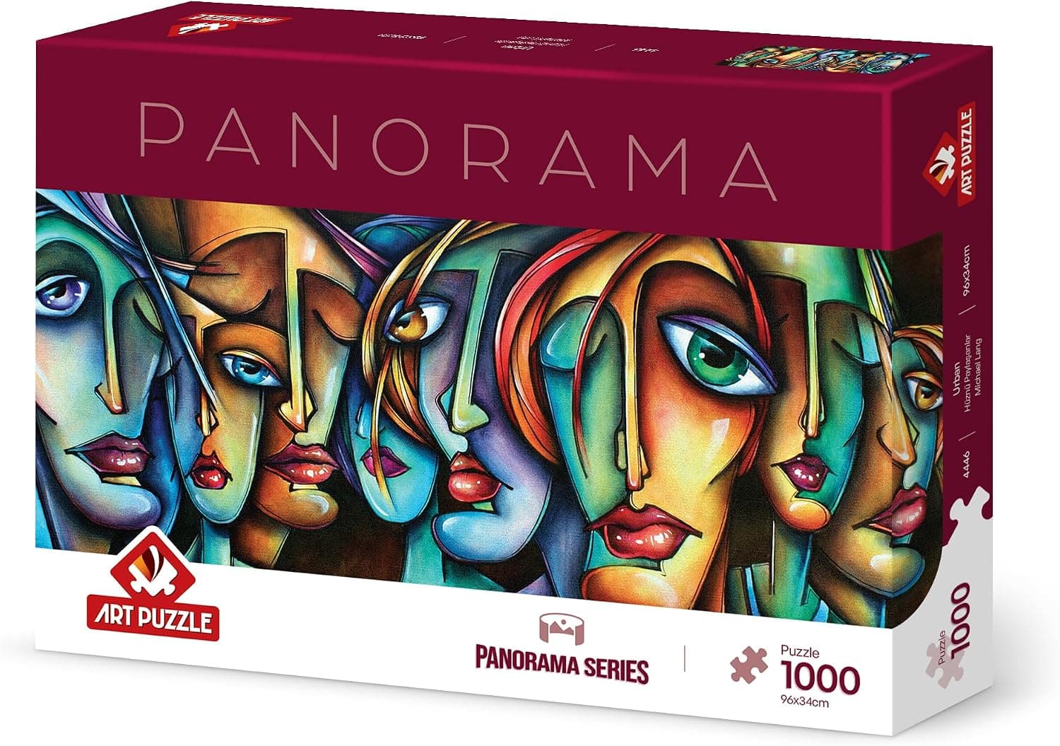 Art Puzzle Hüznü Paylaşanlar 1000 Parça Panorama Puzzle