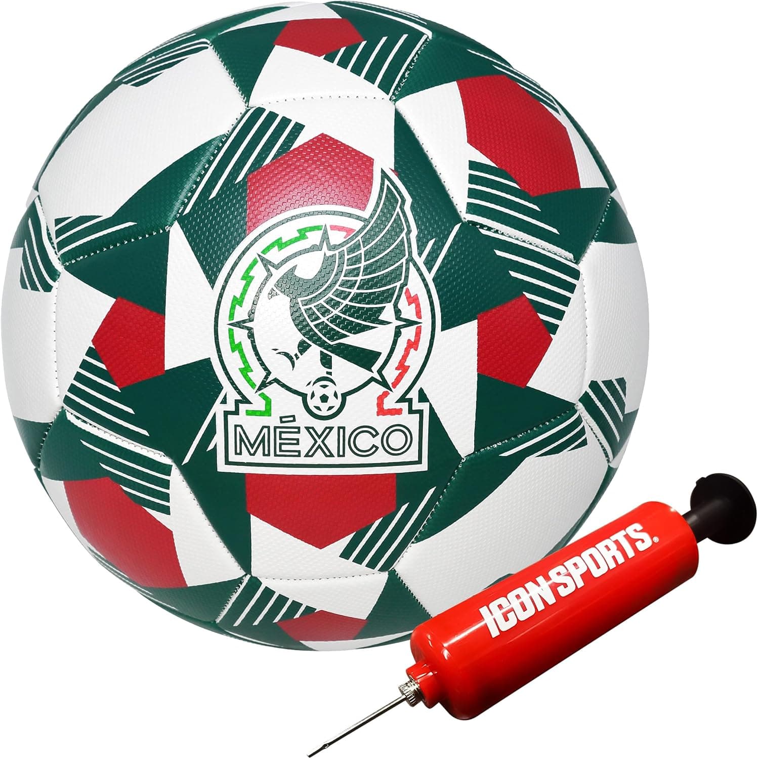 Icon Sports Resmi Lisanslı Meksika Milli Takımı Beden 5 Futbol Topu