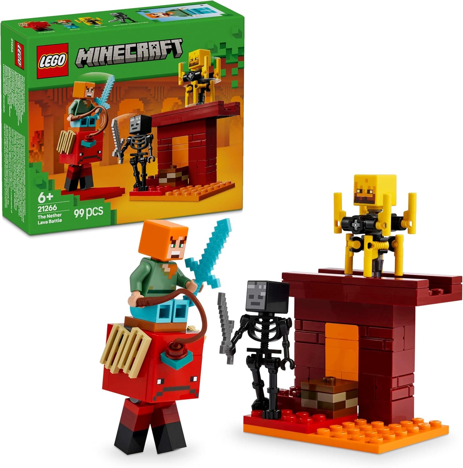 LEGO Minecraft Nether Lav Savaşı 21266