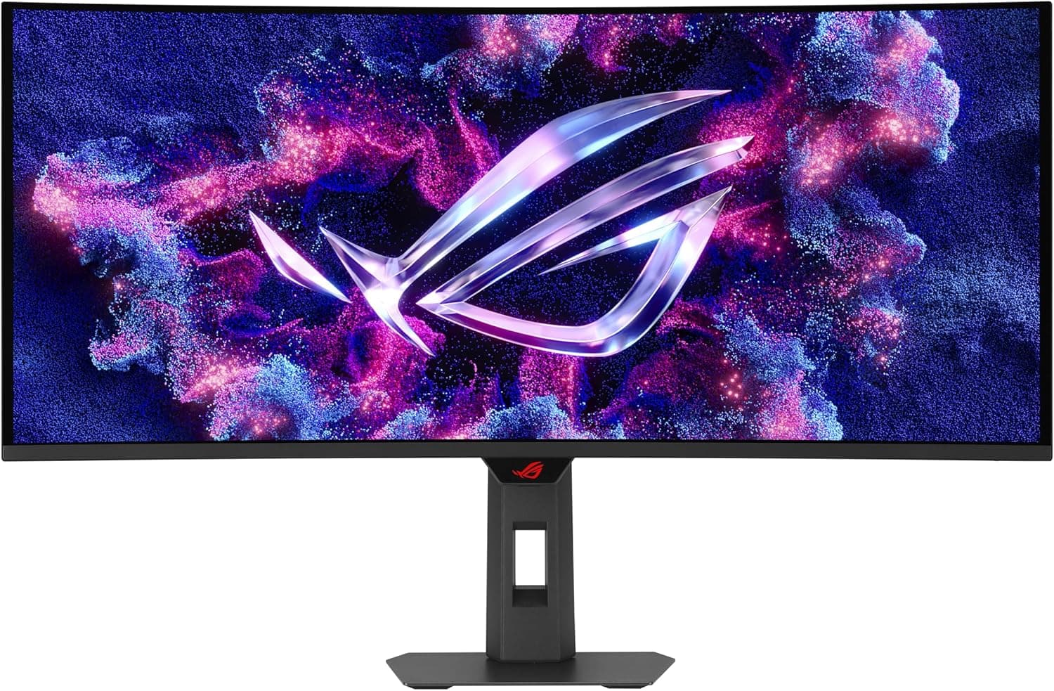 ASUS ROG STRIX XG34WCDG 34 OLED KAVİSLİ 3840x1440 0.03ms 175Hz 250cd DP HDMI USB-C VESA 3YIL ELMB, HDR 400 True Black, YÜKSEKLİK AYARLI,NEO YAKINLIK SENSÖRÜ,%99.3 DCI-P3,10BİT,USB-C PD15W MONİTÖR