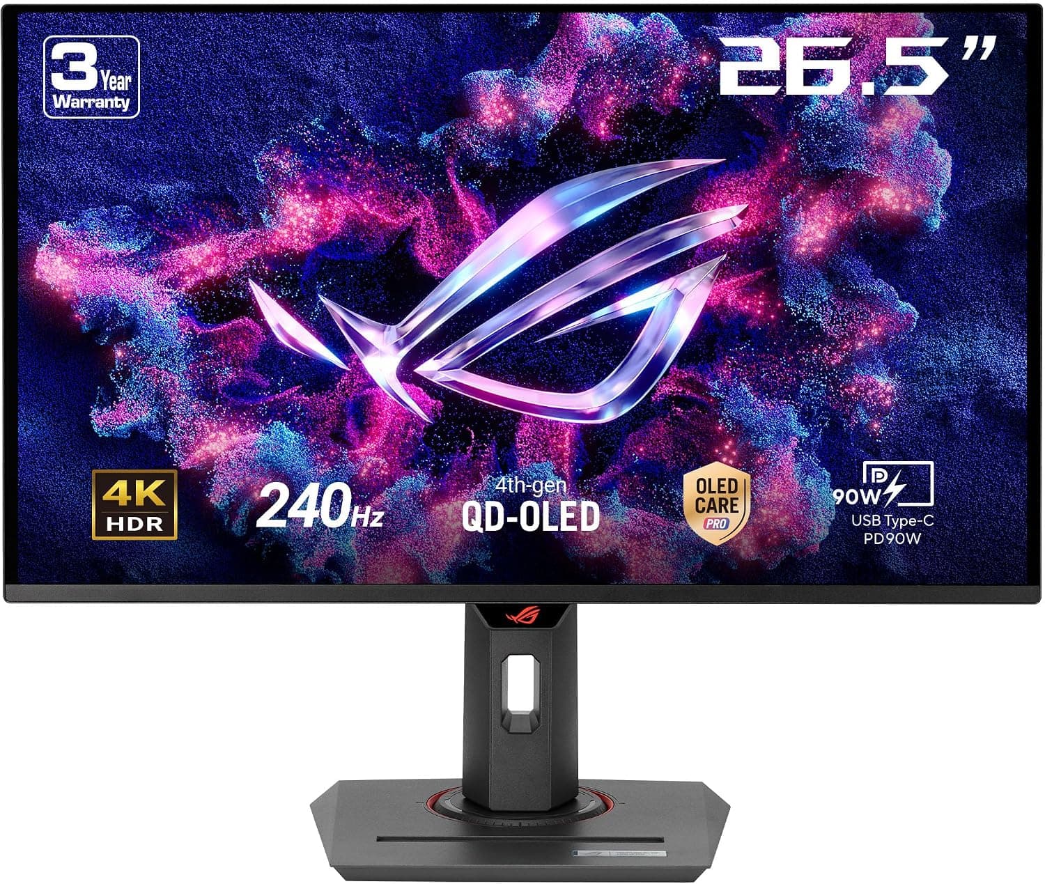 ASUS ROG Strix XG27UCDMG 27 İnç 4K 240Hz OLED Gaming Monitör QD-OLED