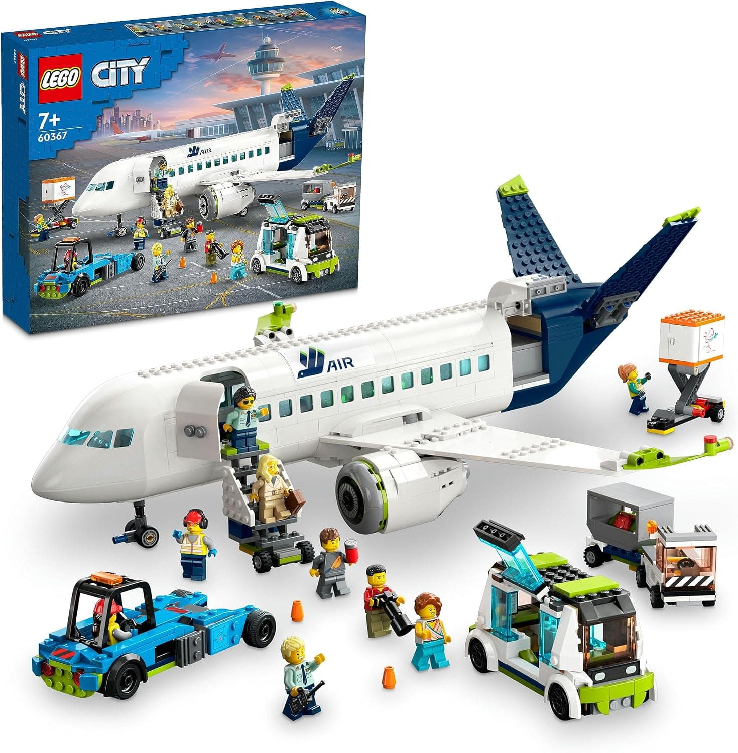 Lego City Yolcu Uçağı 60367