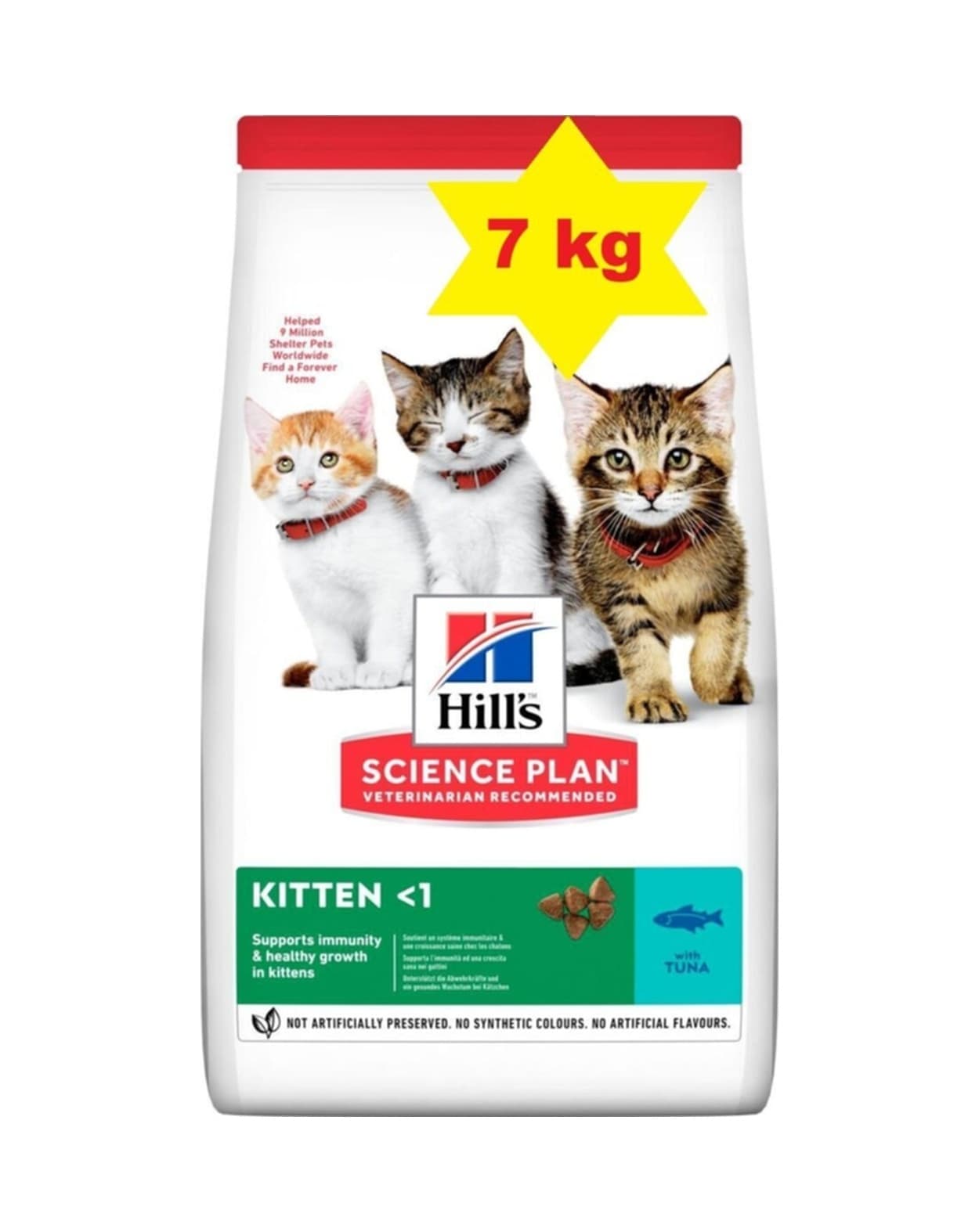 Hill's Kitten Ton Balıklı Yavru Kedi Maması 7 KG