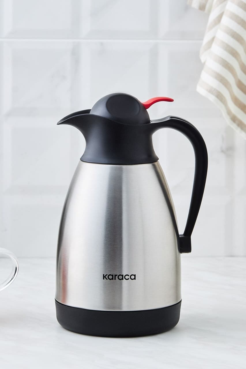 Karaca Clark İnox Çelik Çay Termosu 1,5 L