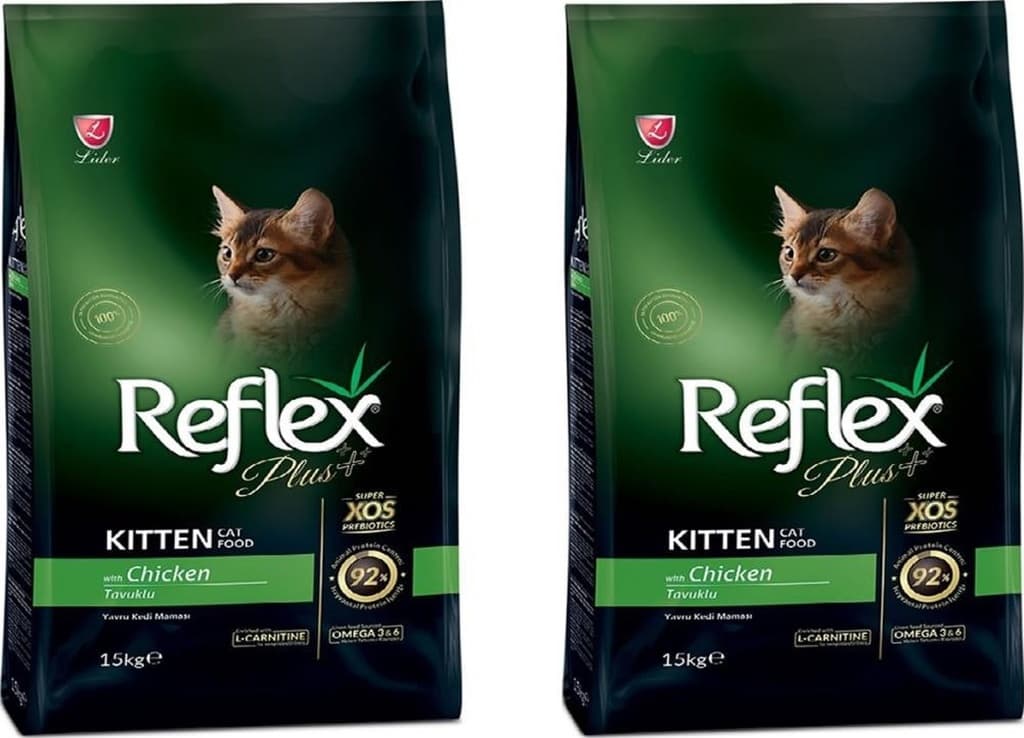 Reflex Plus Kitten Tavuklu Yavru Kedi Maması 2 x 1500 G