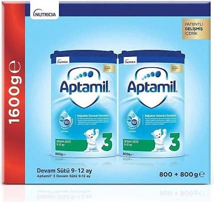 Aptamil 3 Devam Sütü 800 G 2 Adet