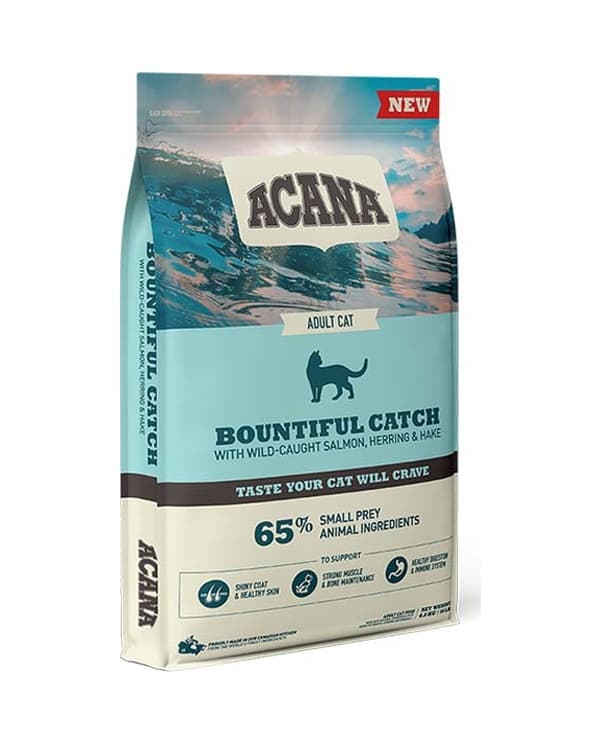 Acana Bountiful Catch Somonlu ve Ringa Balıklı Yetişkin Kedi Maması 4500 G