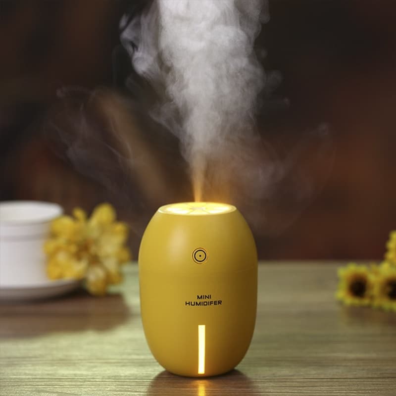 Limon Tipi Işıklı Mini Hava Nemlendirici 180 ML