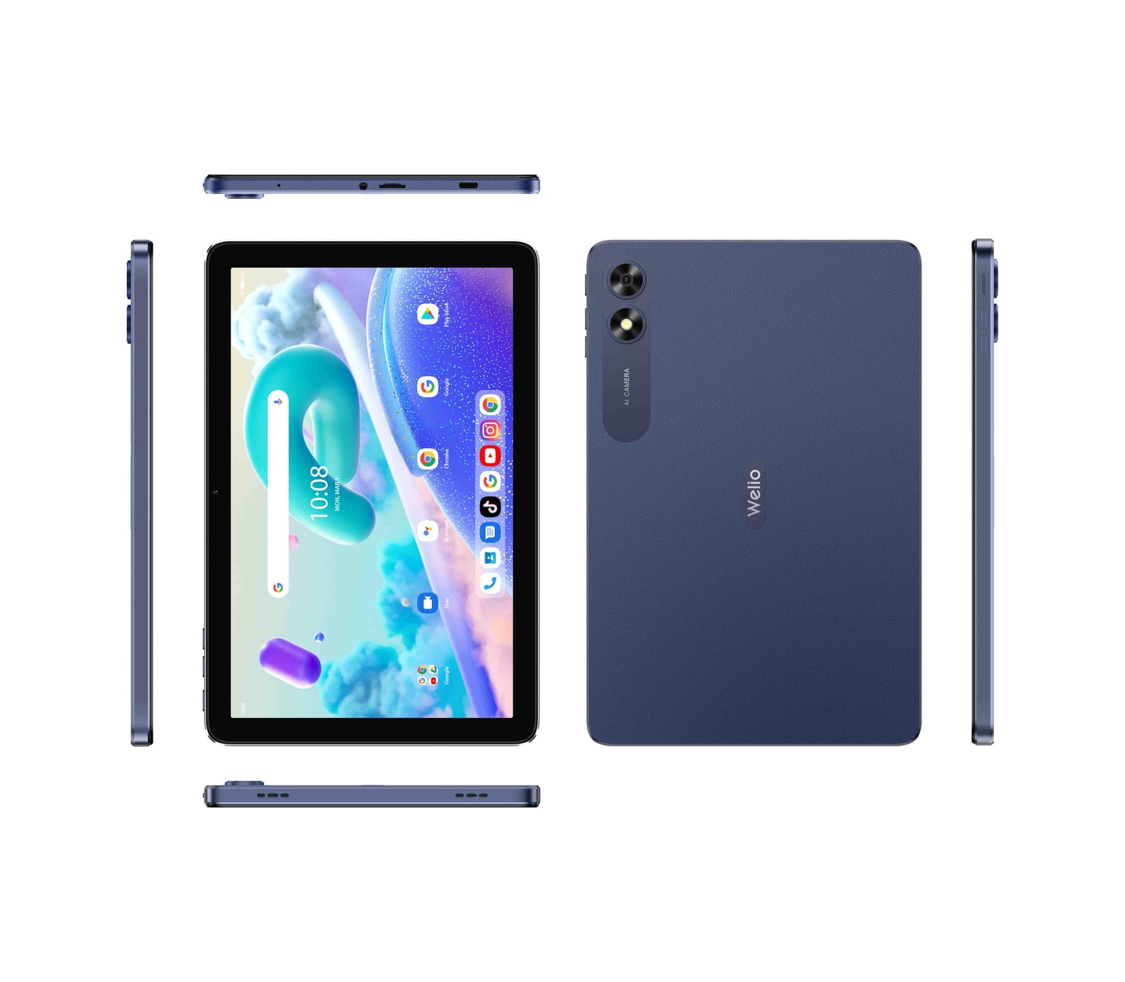 Welio Wpad Aura 8 GB 64 GB 10.1" Tablet