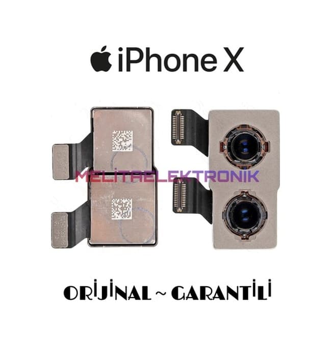 Apple Uyumlu iPhone X Arka Kamera