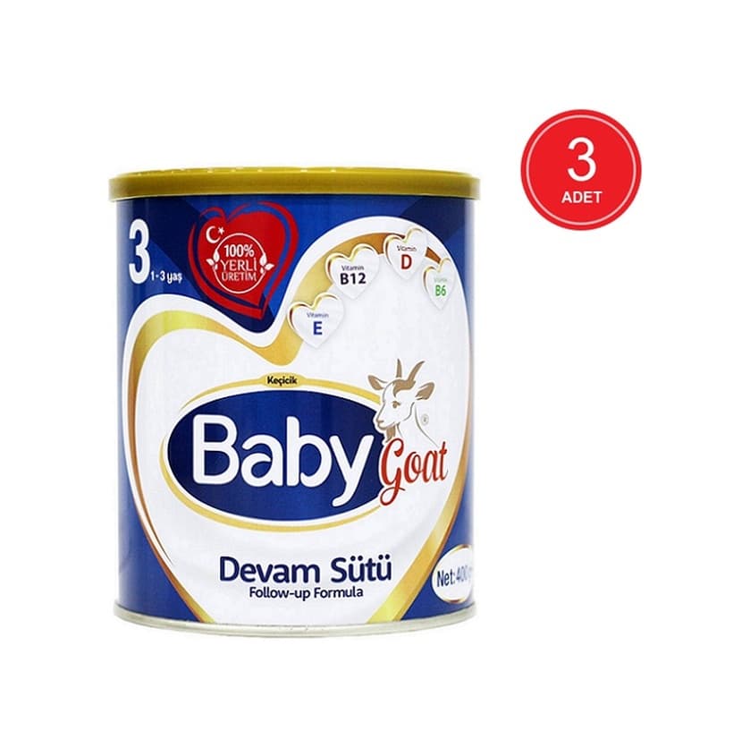 Baby Goat 3 Devam Sütü 400 G 3 Adet