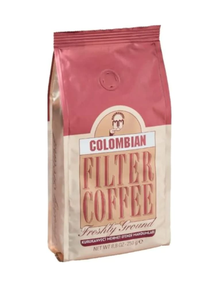 Kurukahveci Mehmet Efendi Colombian Filtre Kahve 250 G