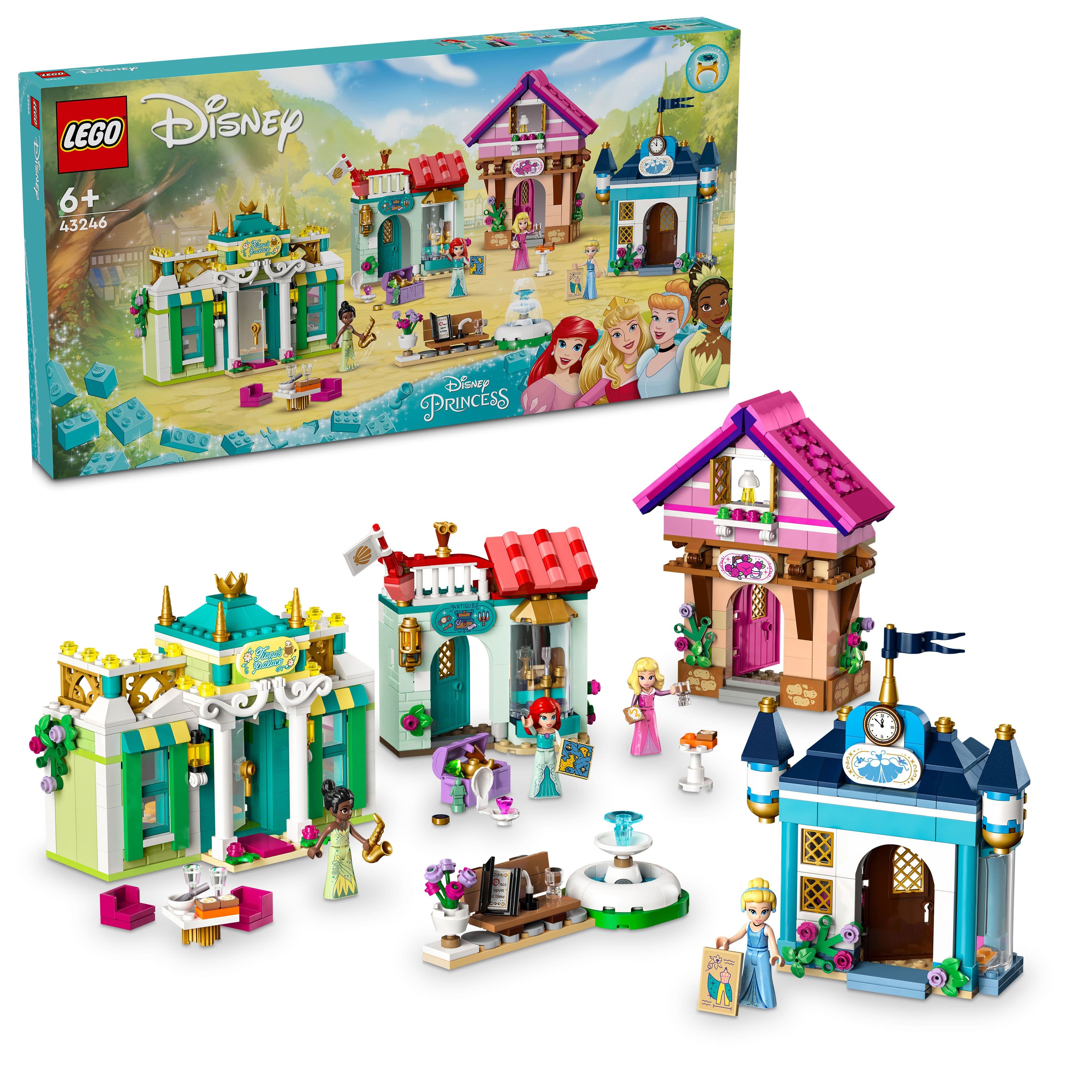 LEGO® Disney Princess: Disney Prensesi Pazar Macerası 43246 6+ Yaratıcı Oyuncak Yapım Seti - 817 Parça