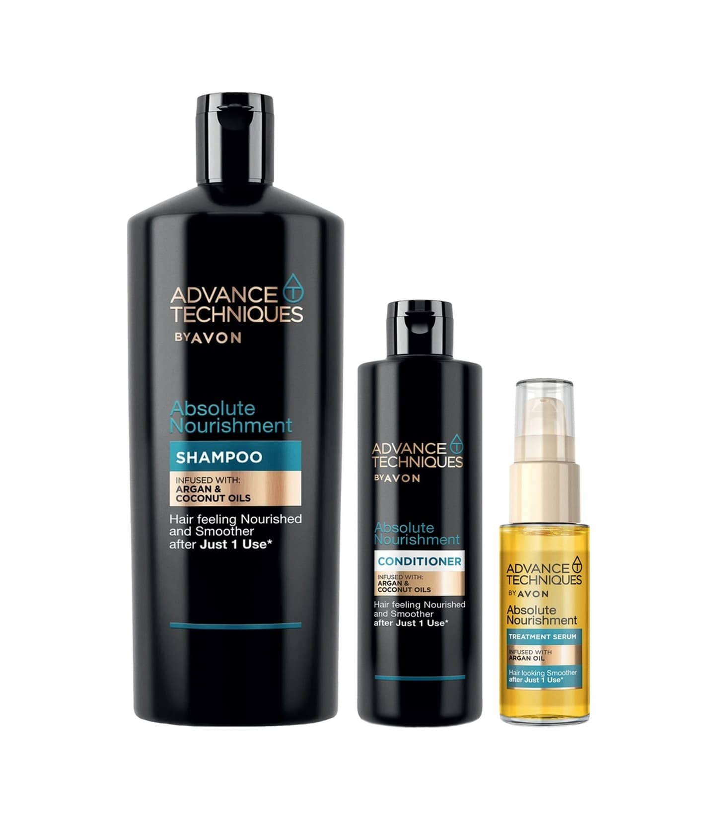 Avon Advance Techniques Argan Yağı İçeren Şampuan 700 ML + Saç Kremi 250 ML + Saç Serum 30 ML