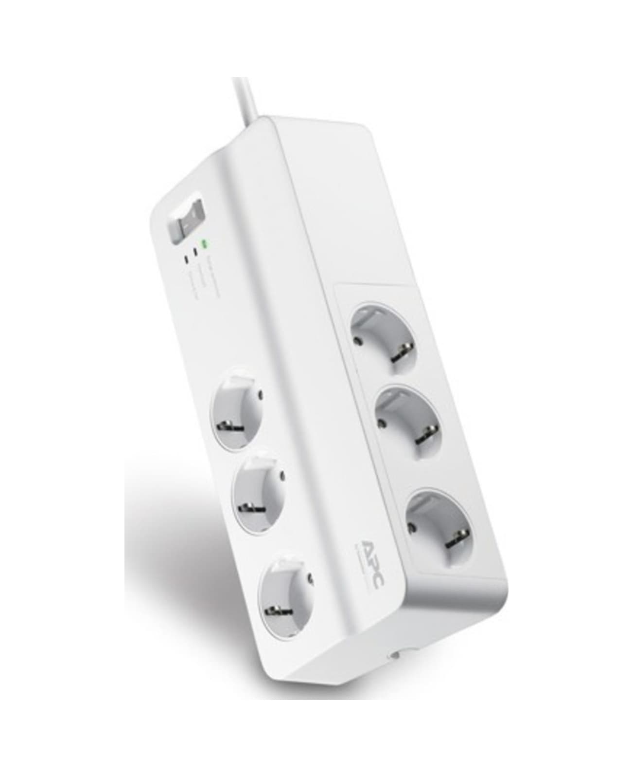 Apc By Schneider Electric PM6-GR 6'lı Akım Korumalı Priz Beyaz