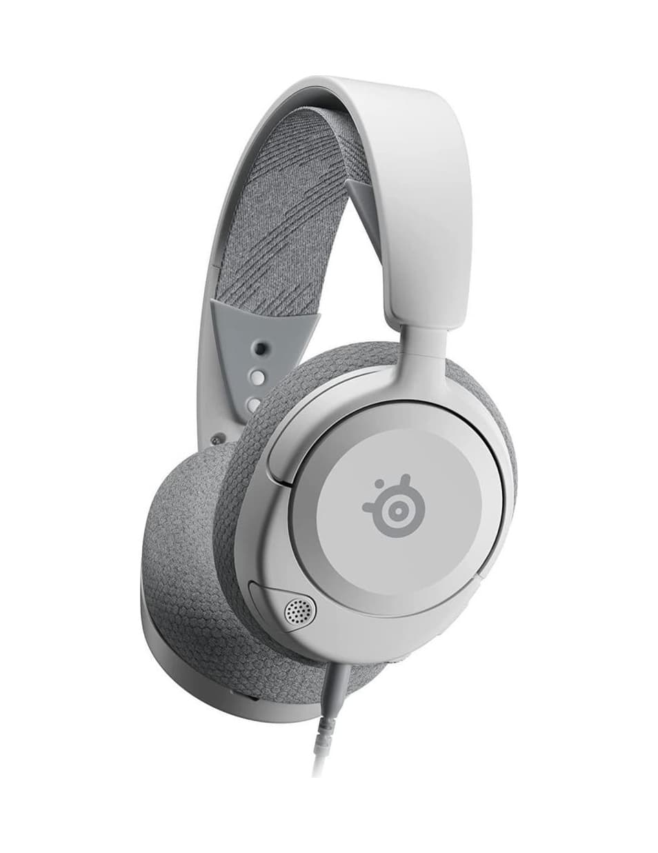 Steelseries Arctis Nova 1 Beyaz Kablolu Mikrofonlu Kulak Üstü Oyuncu Kulaklığı
