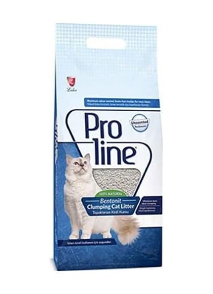 Proline Kokusuz İnce Topaklaşan Bentonit Kedi Kumu 20 L