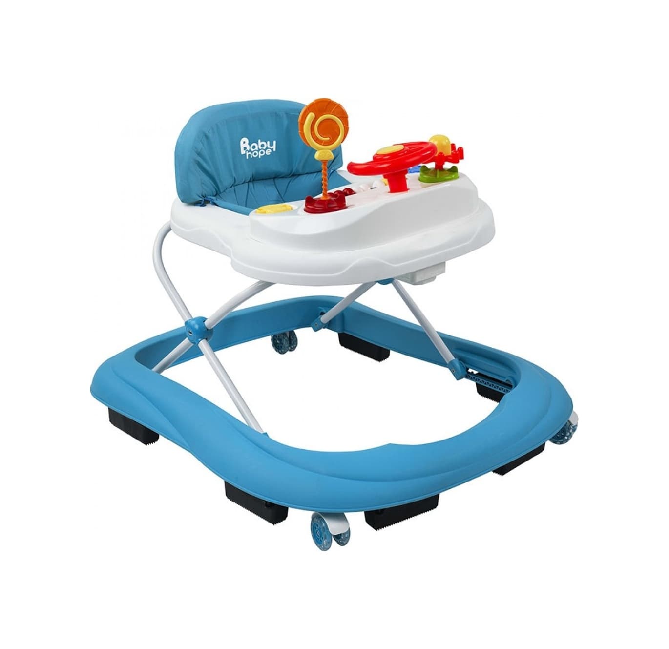 Babyhope 217 Lüks Oyuncaklı Yürüteç Mavi
