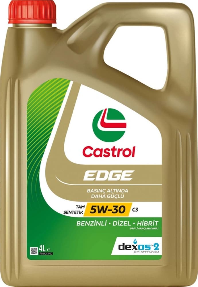 Castrol EDGE 5W-30 C3 Tam Sentetik Motor Yağı