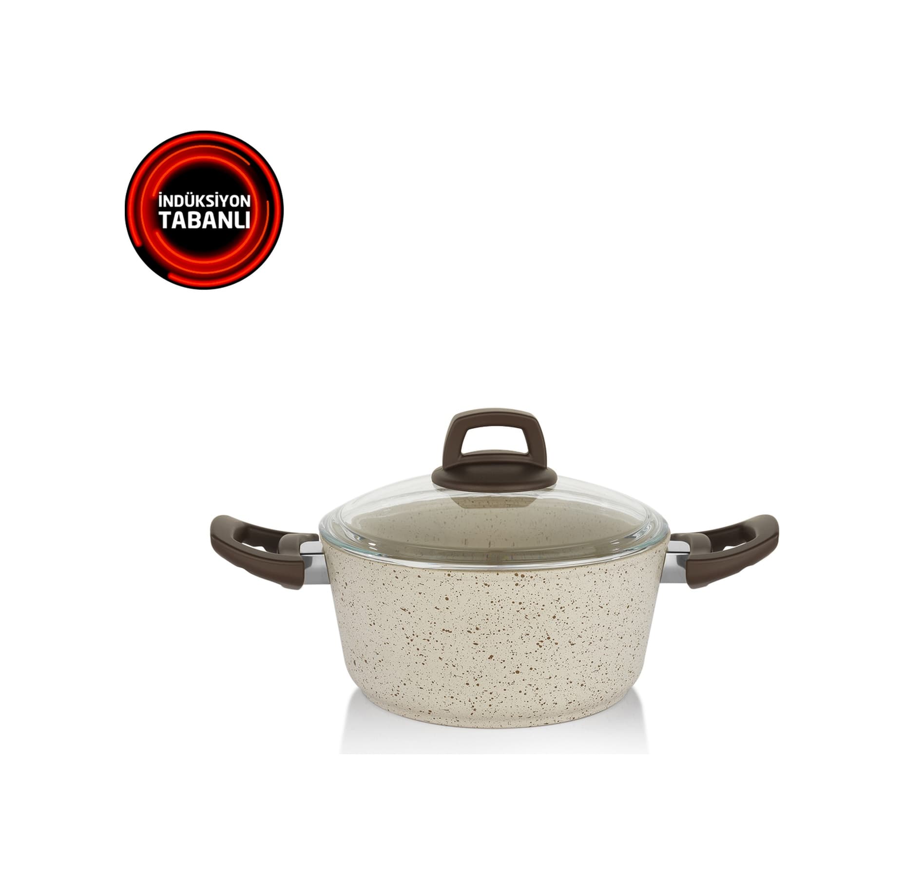 Schafer Profuse Y.Y.Derin Tencere -24cm -İnd-Krem
