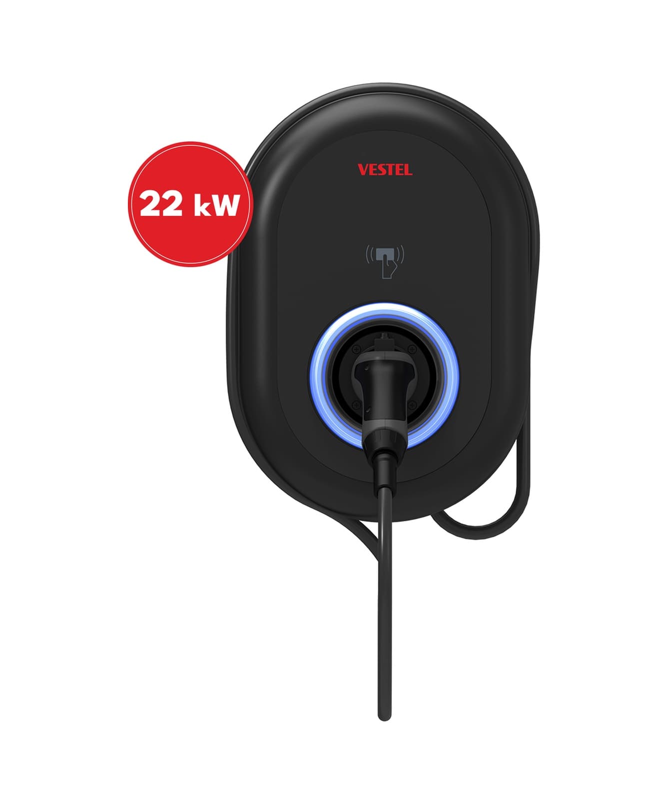 Vestel EVC04 22 KW Kablolu Elektrikli Araç Şarj İstasyonu
