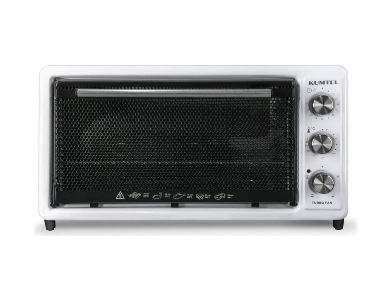 Kumtel LX-3525 40 LT Mini Fırın Beyaz