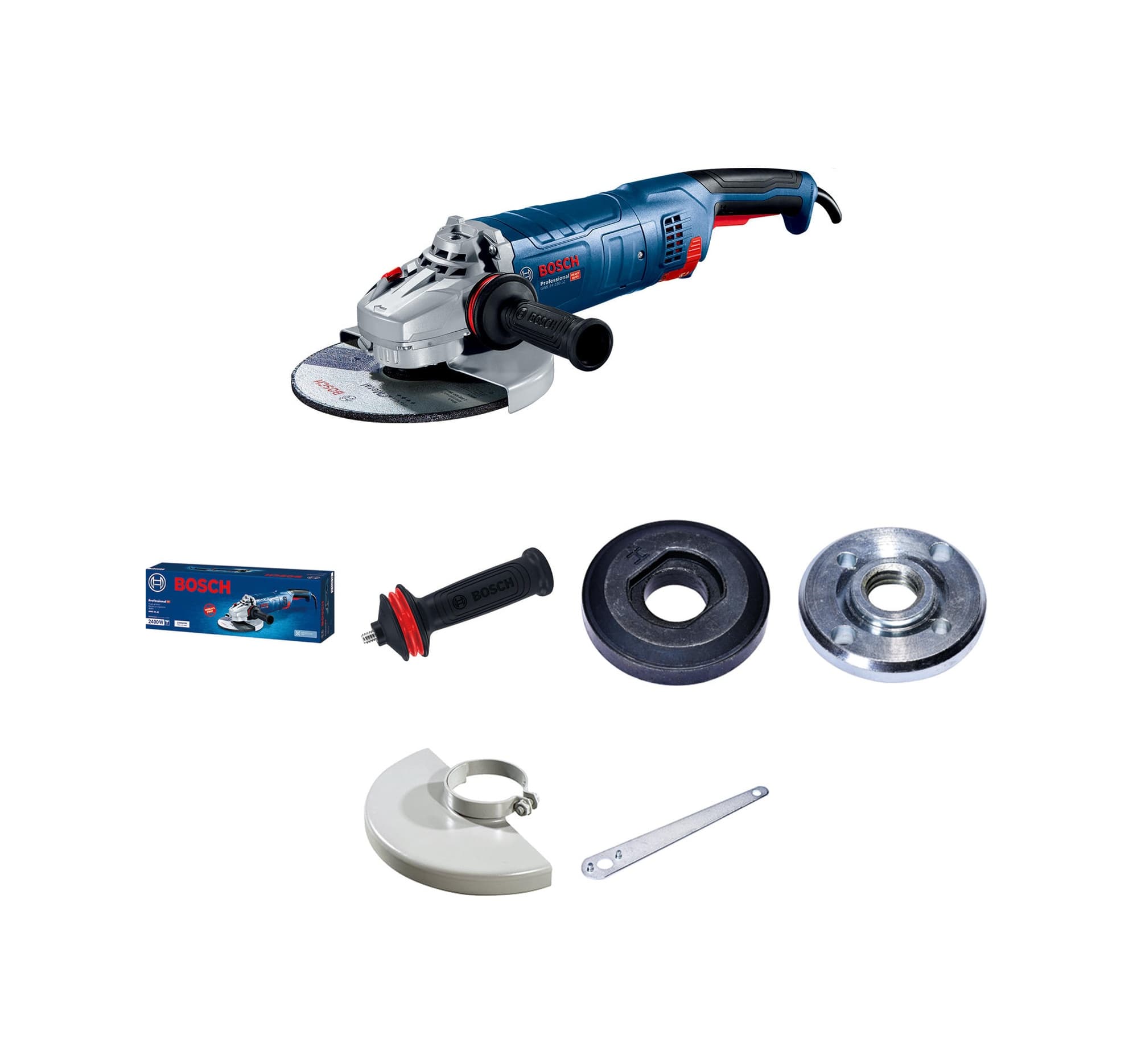 Bosch Professional GWS 24-230 JZ 2400W Büyük Taşlama - 06018C3301