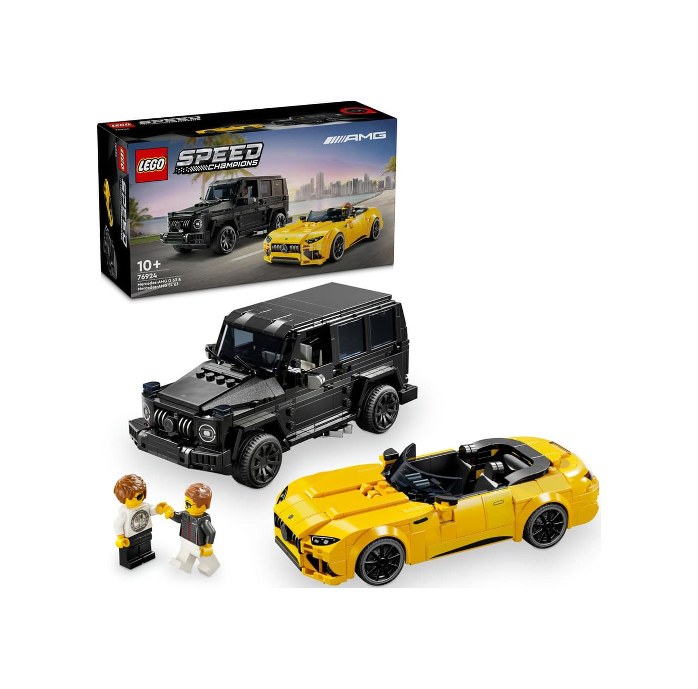 LEGO® 76924 Speed Champions Mercedes-amg G 63 Ve Mercedes-amg Sl 63 808 Parça