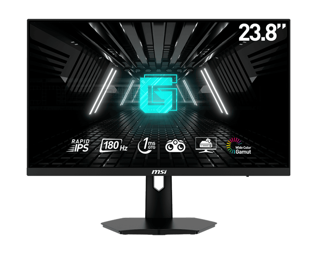 MSI G244F E2 23.8" 1 MS 180 Hz Full HD Adaptive-Sync Rapid IPS LED Monitör