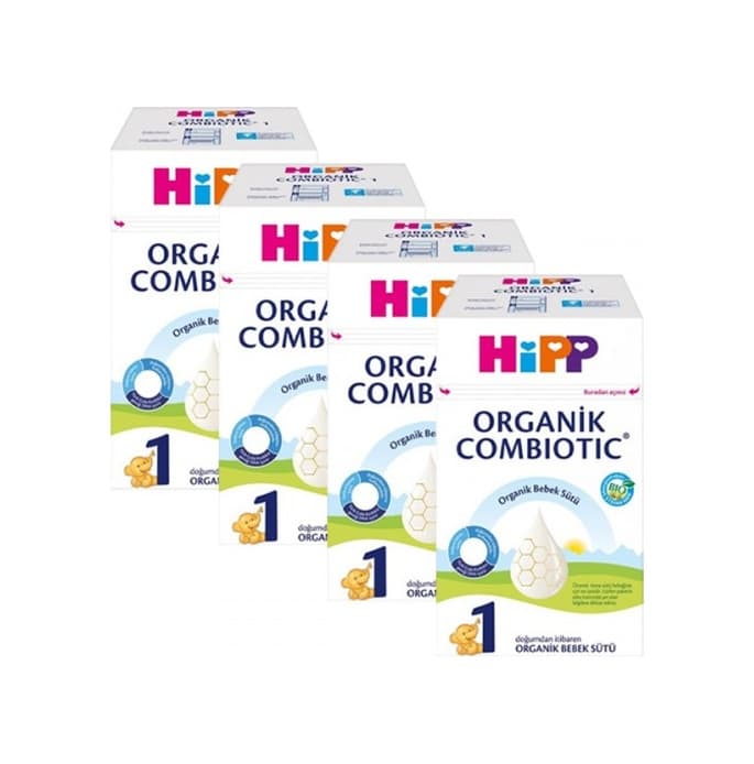 Hipp Organik Combiotic 1 Bebek Sütü 600 G 4 Adet