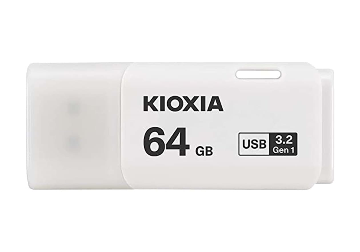 Kioxia TransMemory U301 64 GB USB 3.2 Gen 1 Flash Bellek