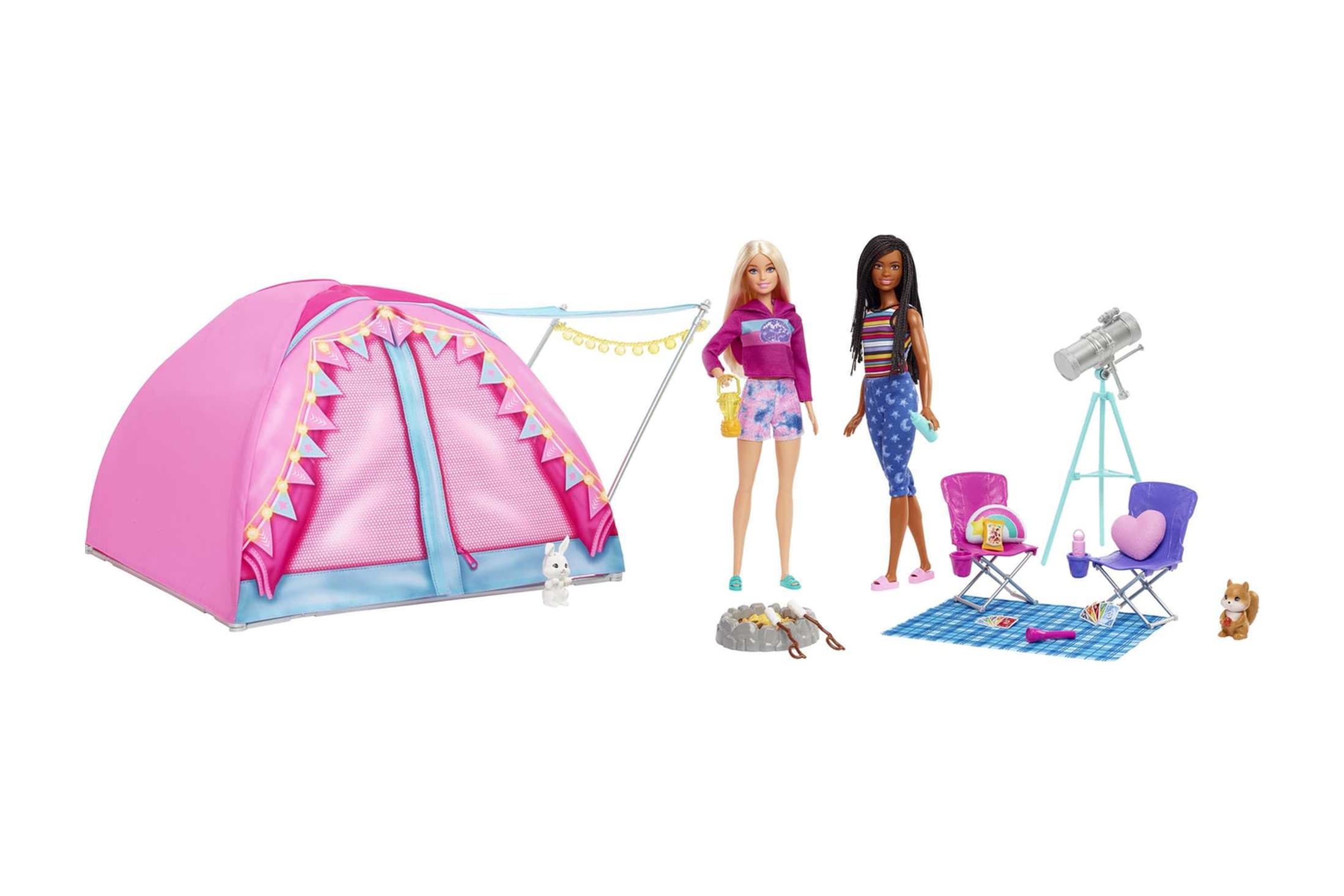 Barbie Malibu ve Brooklyn Kampta Oyun Seti HGC18