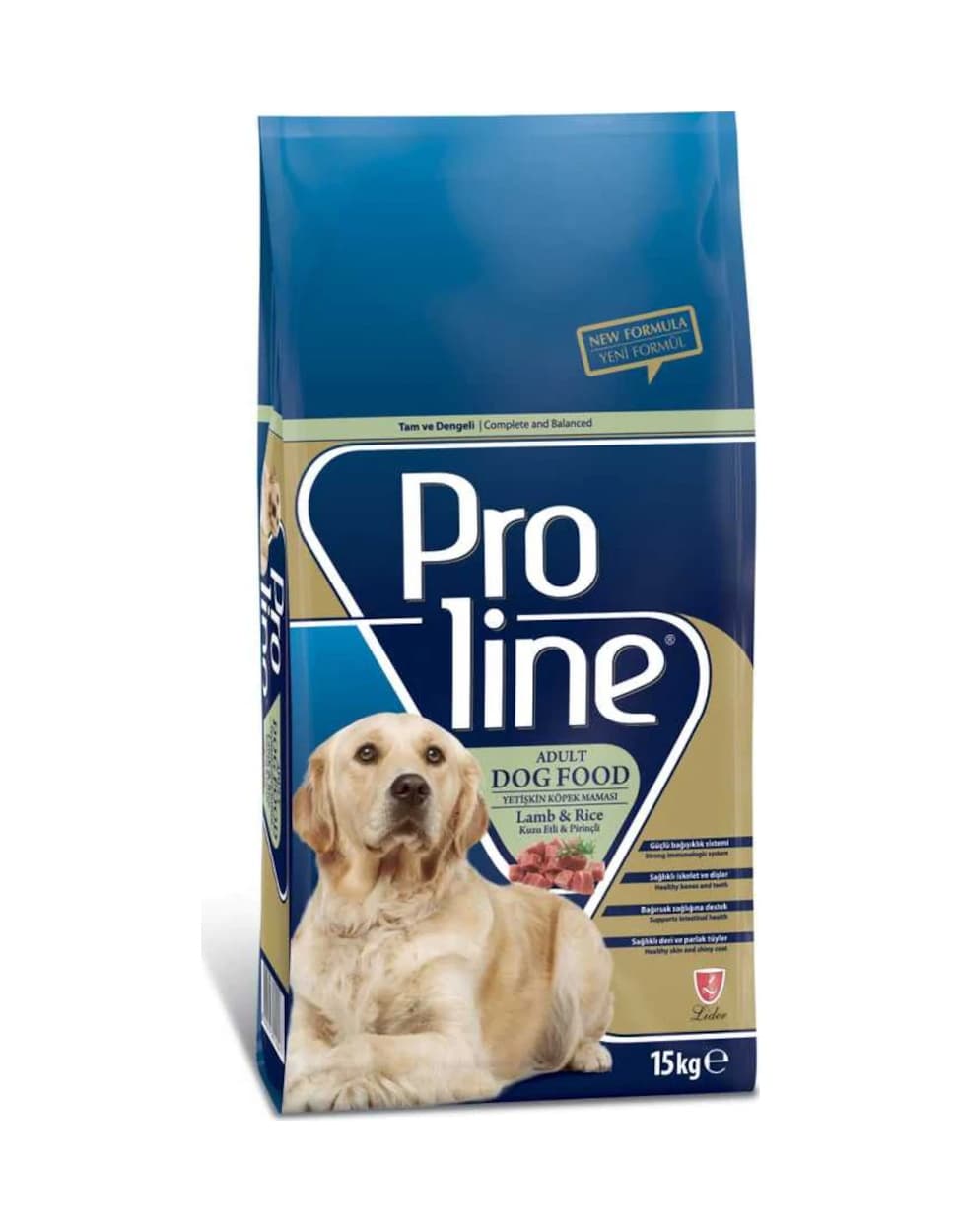 Proline Kuzu Etli ve Pirinçli Yetişkin Köpek Maması 15 KG