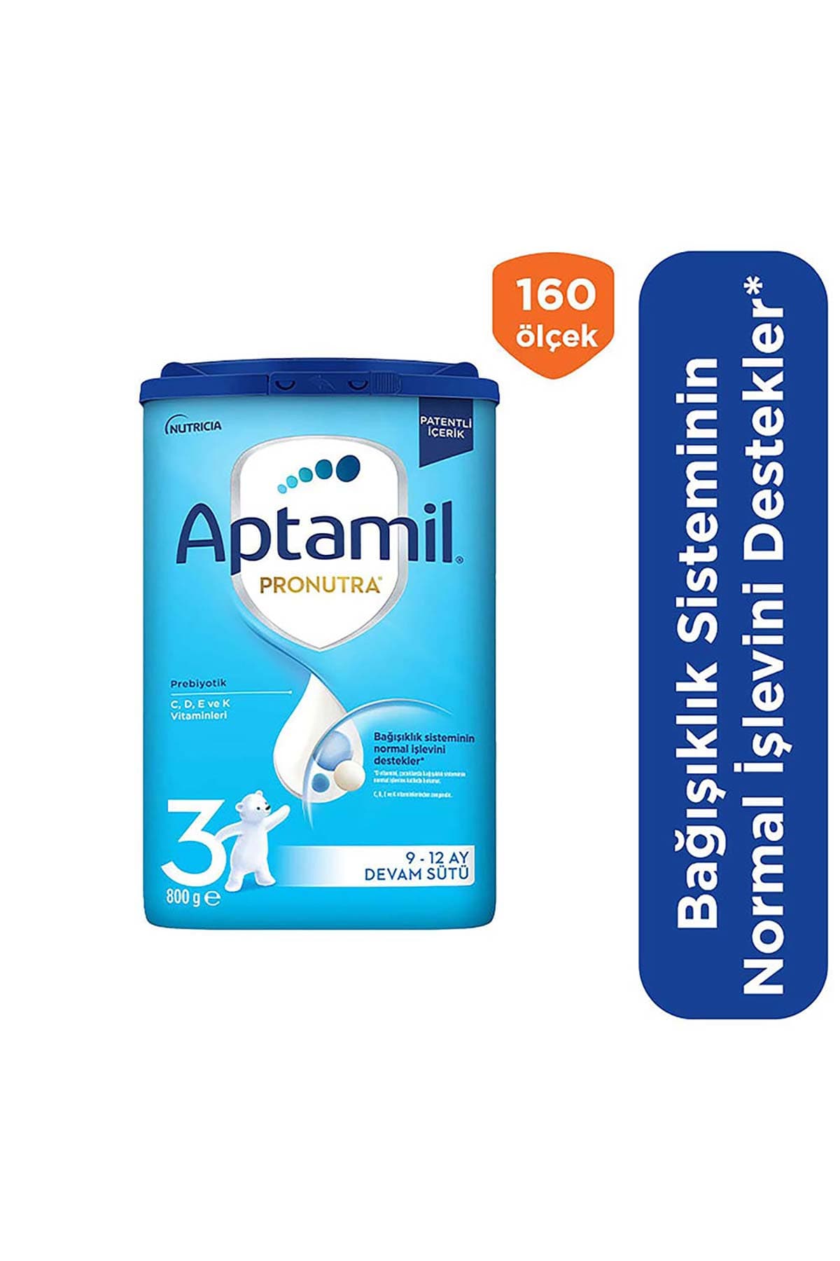 Aptamil 3 Prebiyotikli Devam Sütü 800 G