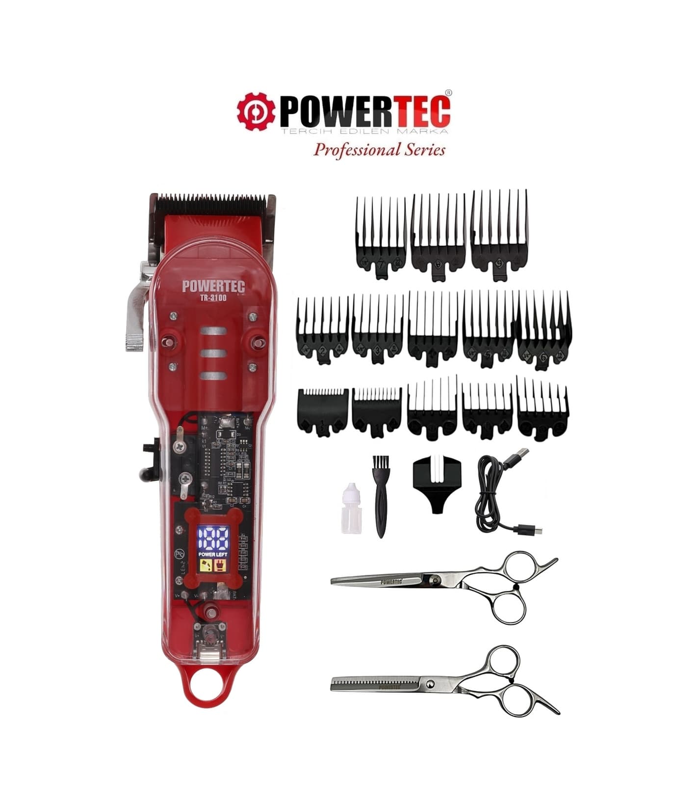 Powertec TR-3100 Saç Sakal Tıraş Makinesi
