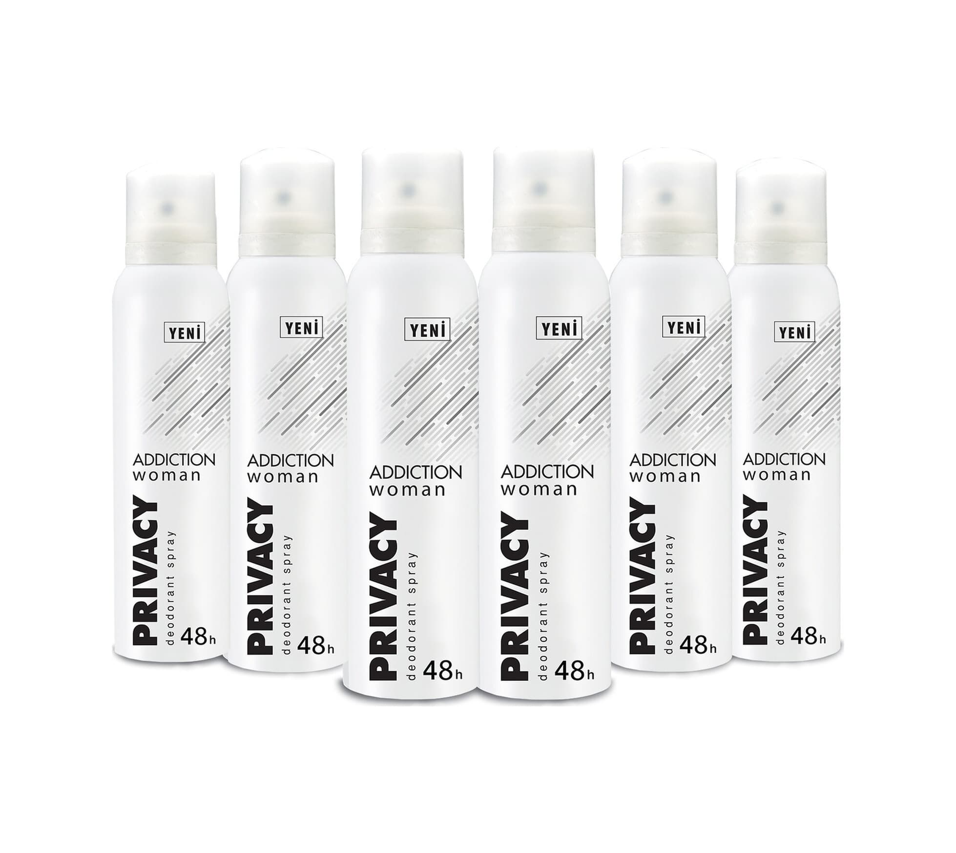 Privacy Woman Addiction Kadın Deodorant 6x150 ml